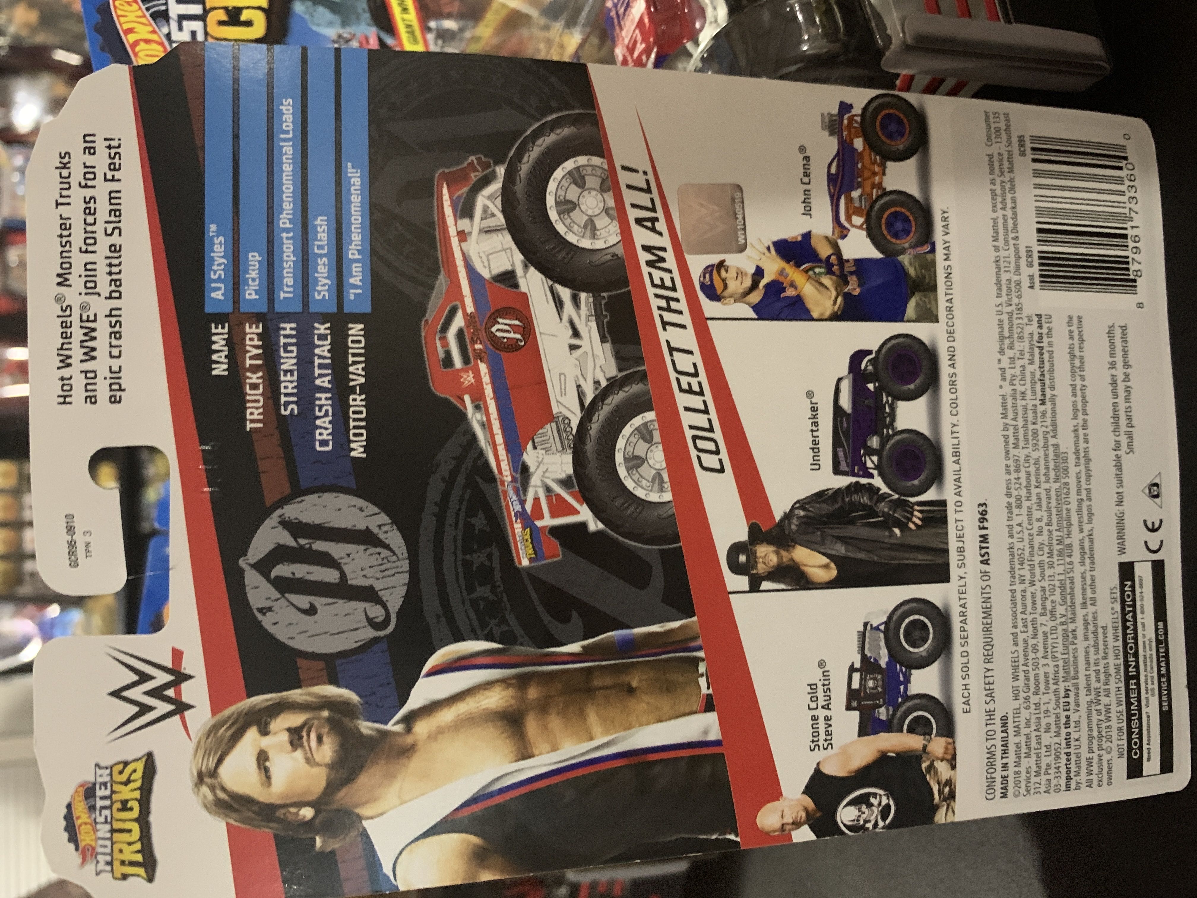 AJ Style - Mattel (Vehicles) action figure collectible [Barcode 887961733600] - Main Image 2