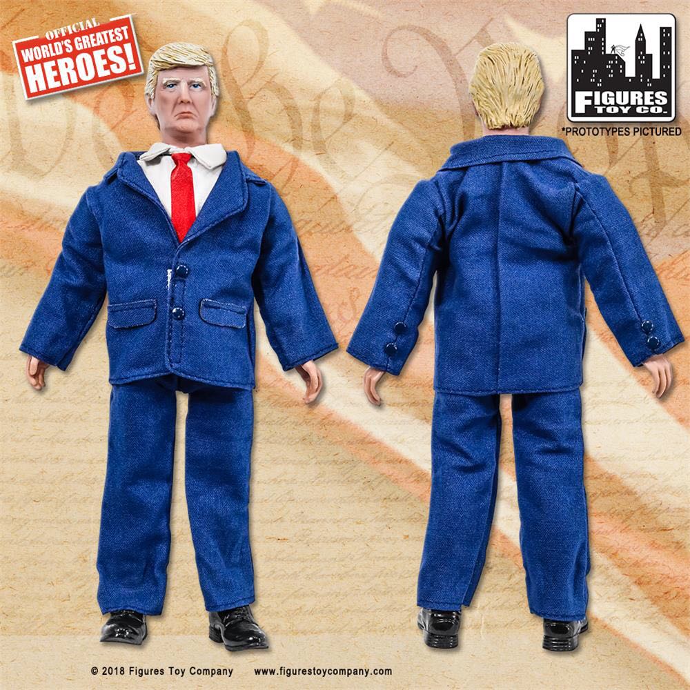 U.S. PRESIDENTS Donald Trump - Figures Toy Company (Official World’s Greatest Presidents) action figure collectible [Barcode 718347776198] - Main Image 2