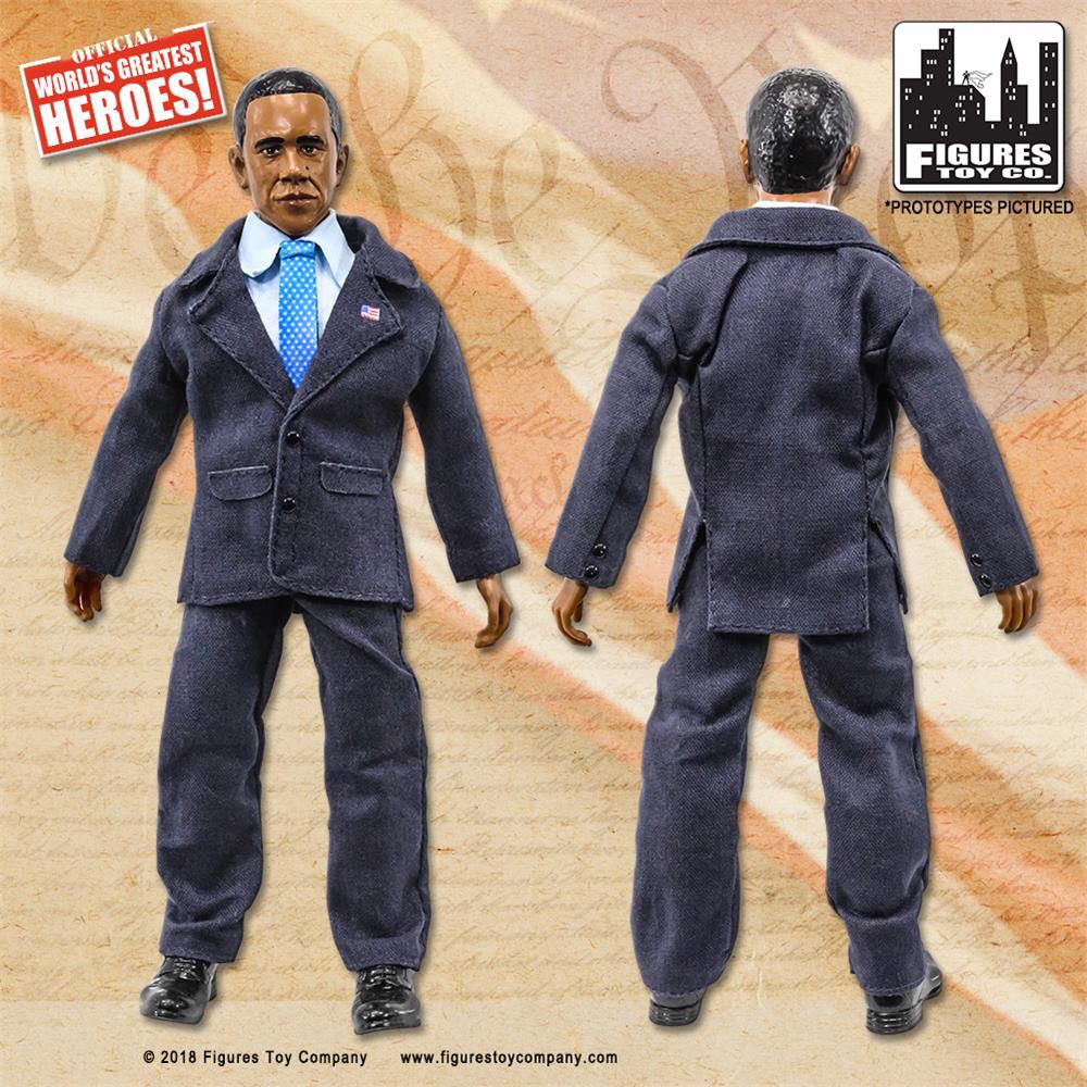 Barack Obama - Figures Toy Company (Official World’s Greatest Presidents) action figure collectible [Barcode 718347776204] - Main Image 2