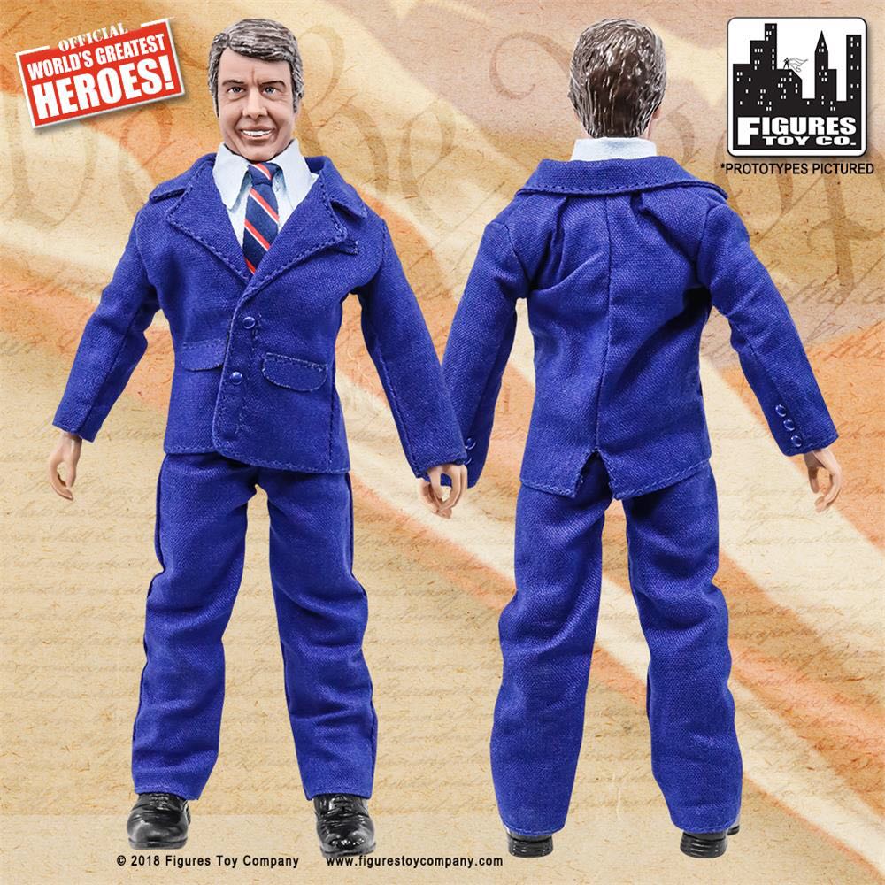 Jimmy Carter - Figures Toy Company (Official World’s Greatest Presidents) action figure collectible [Barcode 718347776556] - Main Image 2