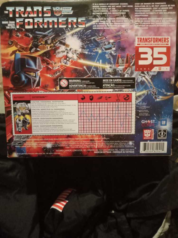 Ectotron Ecto-1 Ghostbusters - Hasbro (Transformers) (Transformers Collaborative) action figure collectible [Barcode 630509829415] - Main Image 2