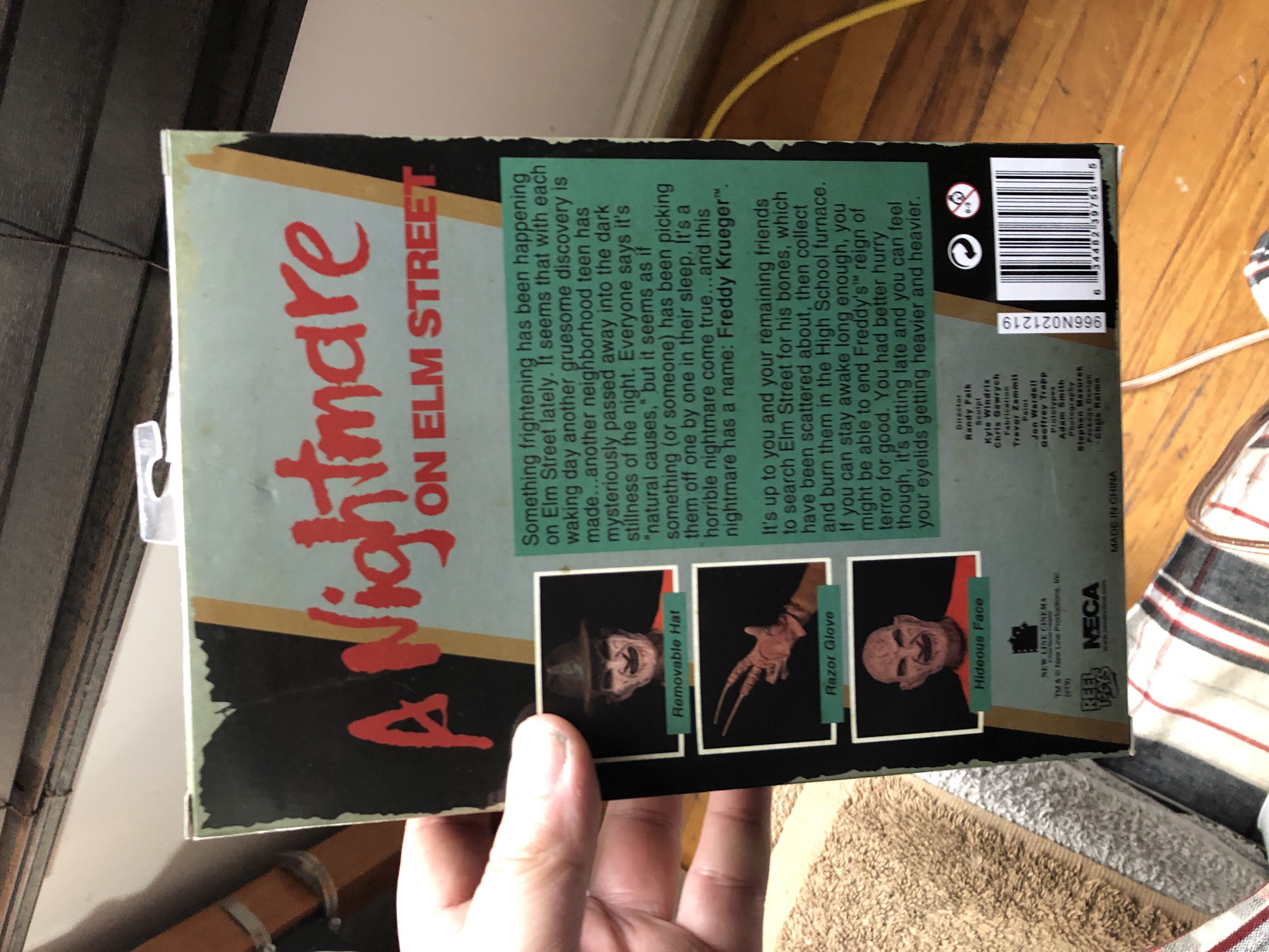 8-BIT Freddy Krueger - 8 Bit - Neca (Neca Ultimates) action figure collectible [Barcode 634482397565] - Main Image 2