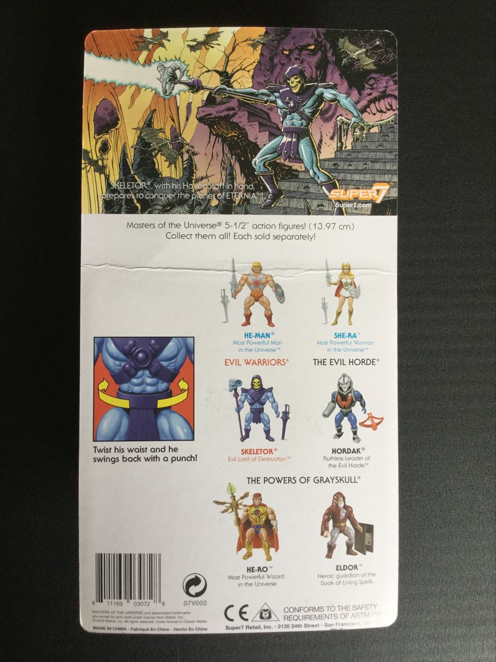 Skeletor - Super7 (Masters Of The Universe) action figure collectible [Barcode 811169030728] - Main Image 3