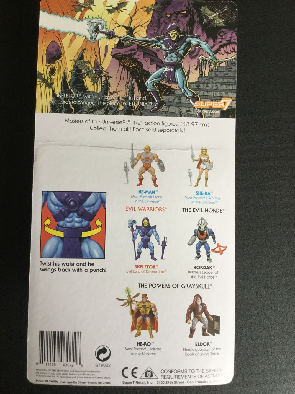 Skeletor - Super7 (Masters Of The Universe) action figure collectible [Barcode 811169030728] - Main Image 4