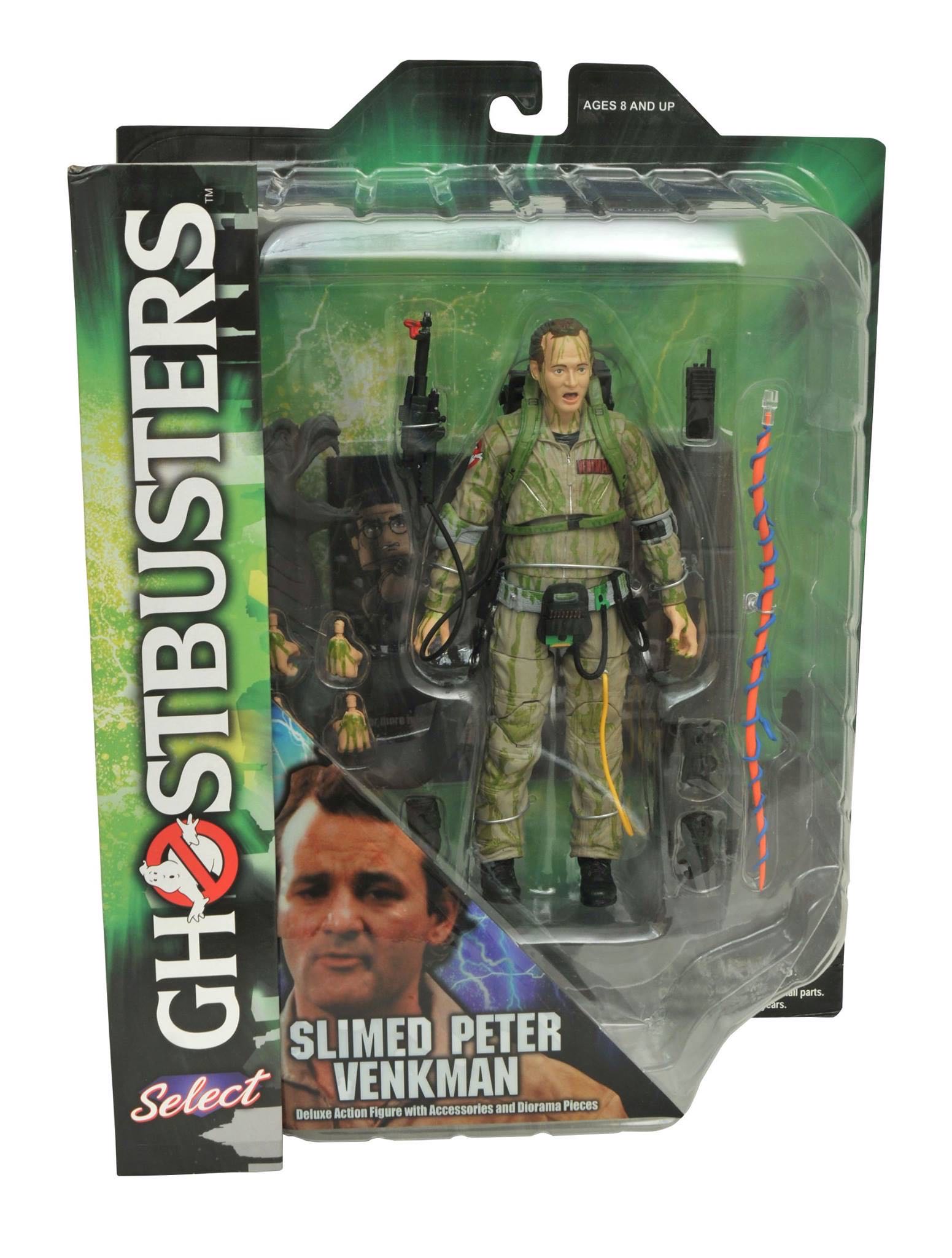 Slimed Peter Venkman - Diamond Select Toys (Ghostbusters) action figure collectible - Main Image 1