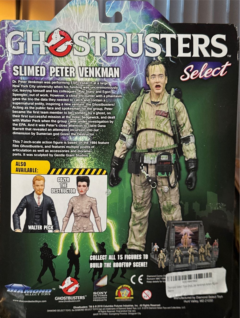 Slimed Peter Venkman - Diamond Select Toys (Ghostbusters) action figure collectible - Main Image 3