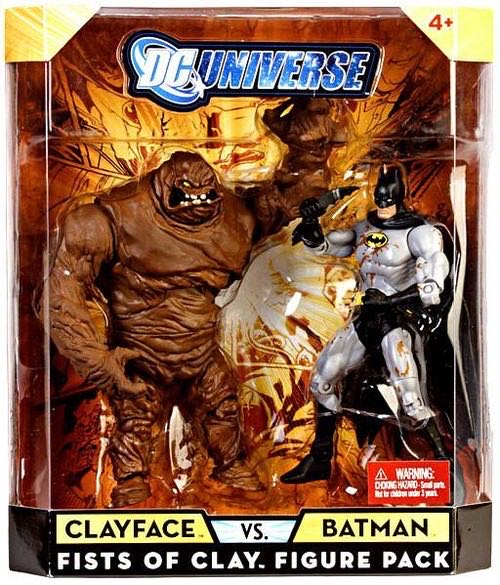 ClayFace vs Batman - Mattel (Batman) action figure collectible [Barcode 027084727852] - Main Image 3