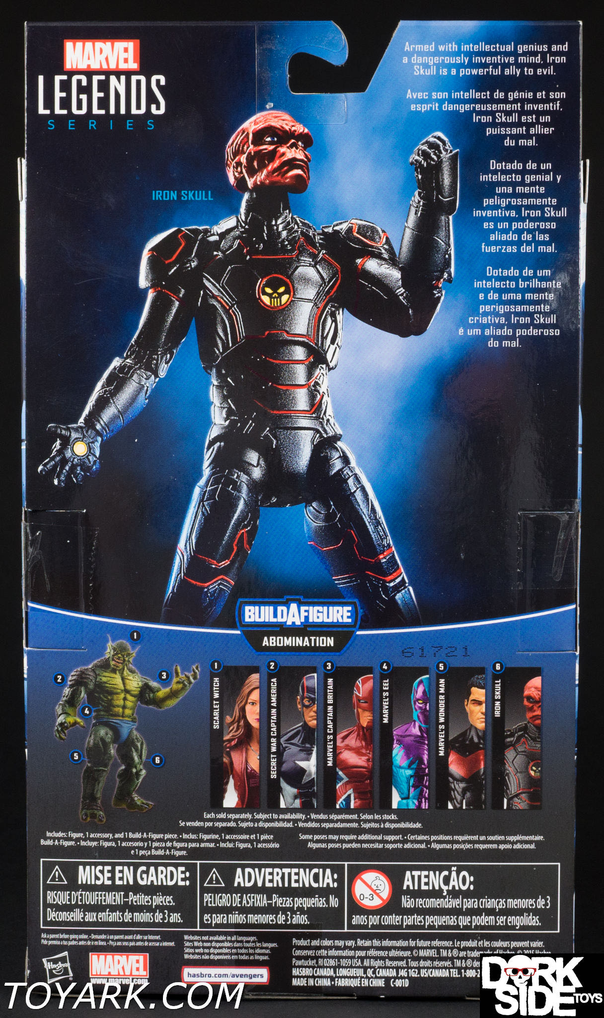 Iron Skull - Hasbro (Legends Series) action figure collectible - Main Image 2