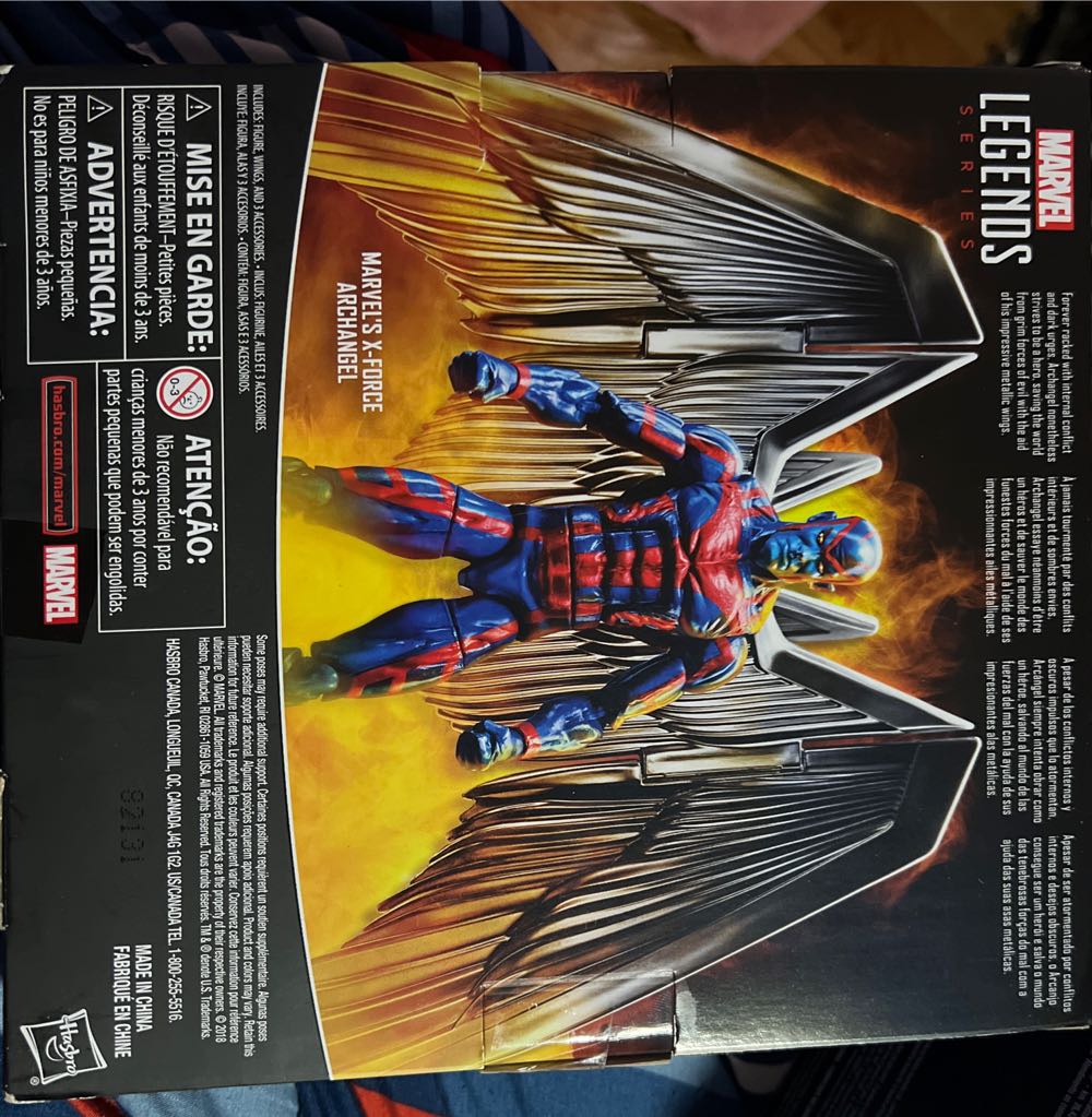 Archangel - Hasbro (Marvel Legends Series X-Men) action figure collectible - Main Image 2