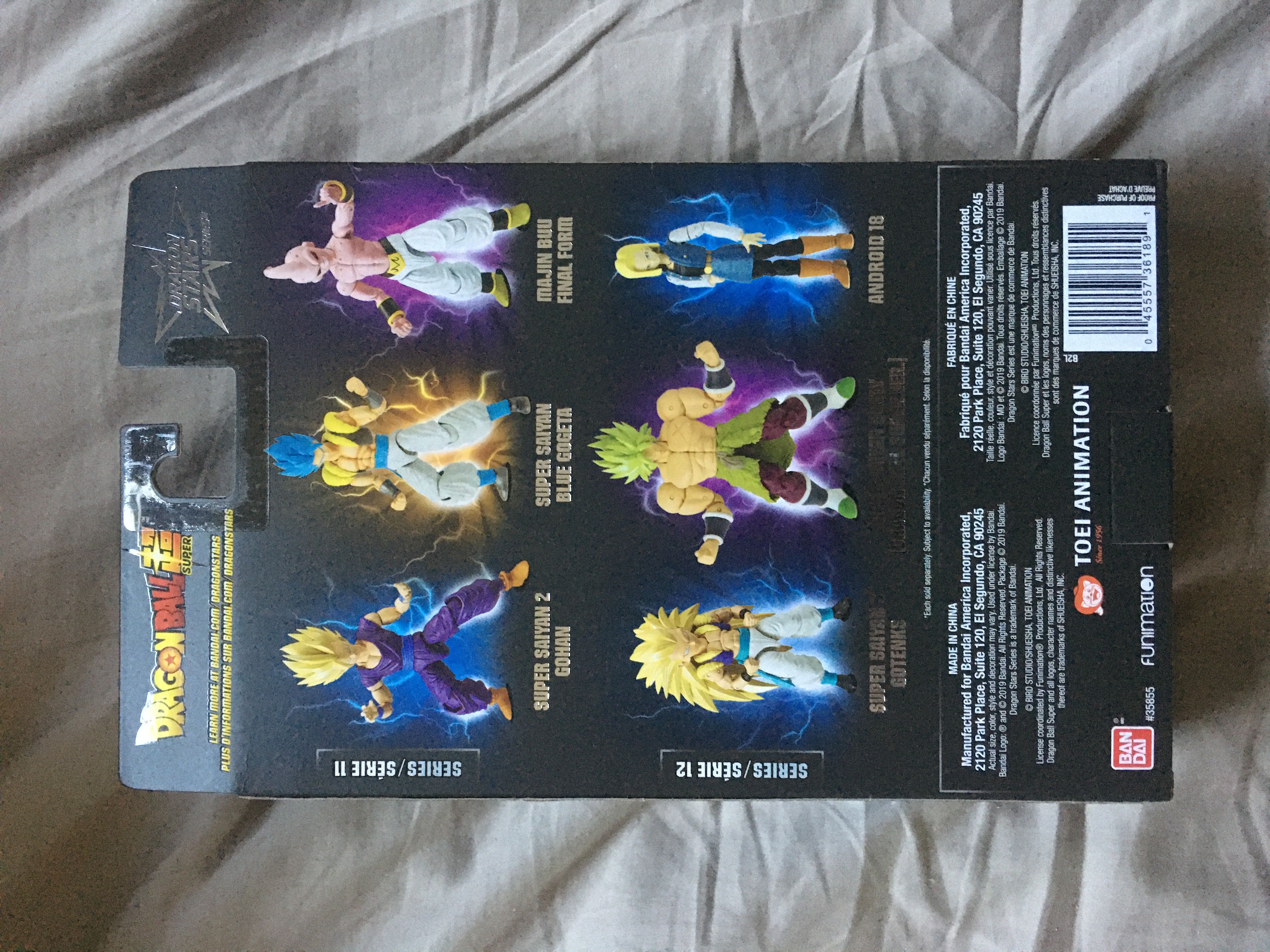 Dragon Stars Series 12 - Super Saiyan 3 Gotenks - Bandai America (Dragon Stars) action figure collectible [Barcode 045557361891] - Main Image 2
