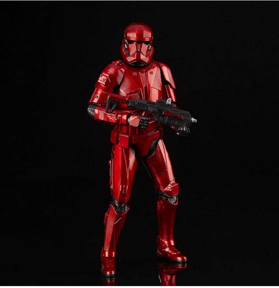 Sith Trooper Carbonized Graphite Red - Hasbro (Star Wars - TBS - Carbonized Graphite) action figure collectible [Barcode 630509881628] - Main Image 4