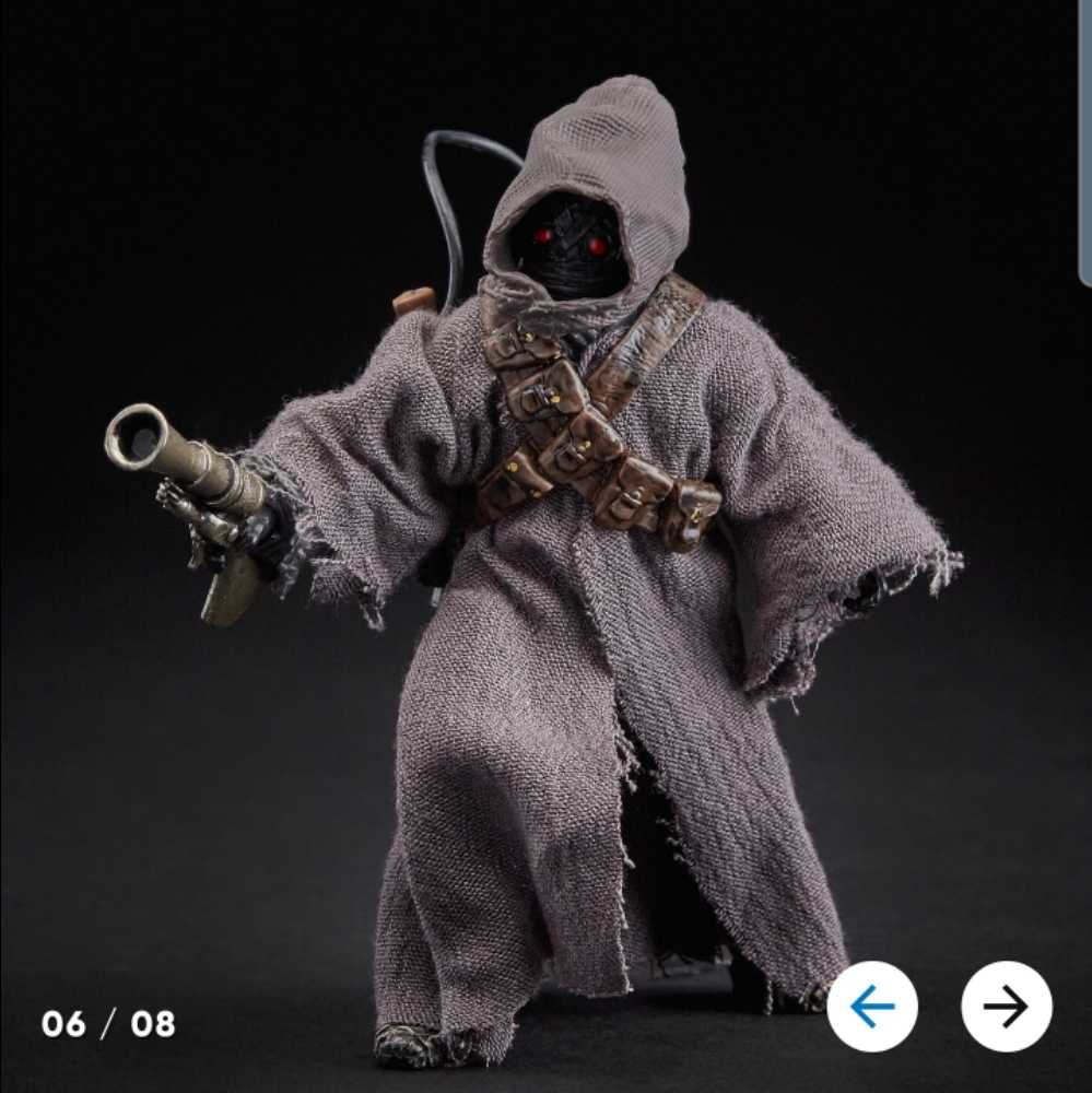 Offworld Jawa (1st Edition White Box) - Hasbro (Star Wars Episode IX The Rise of Skywalker) action figure collectible [Barcode 630509896578] - Main Image 4