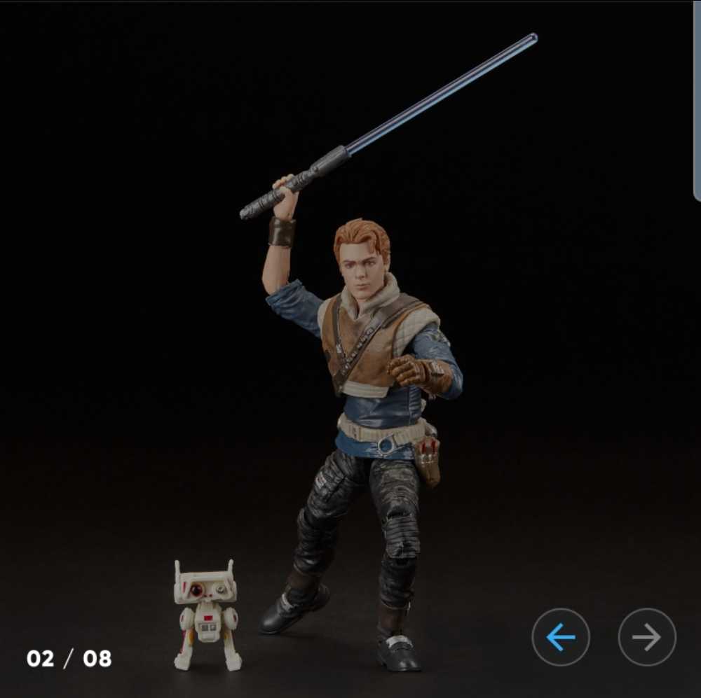 #93 Cal Kestis (First Edition) - Hasbro (Star Wars: The Black Series) action figure collectible [Barcode 630509896547] - Main Image 4