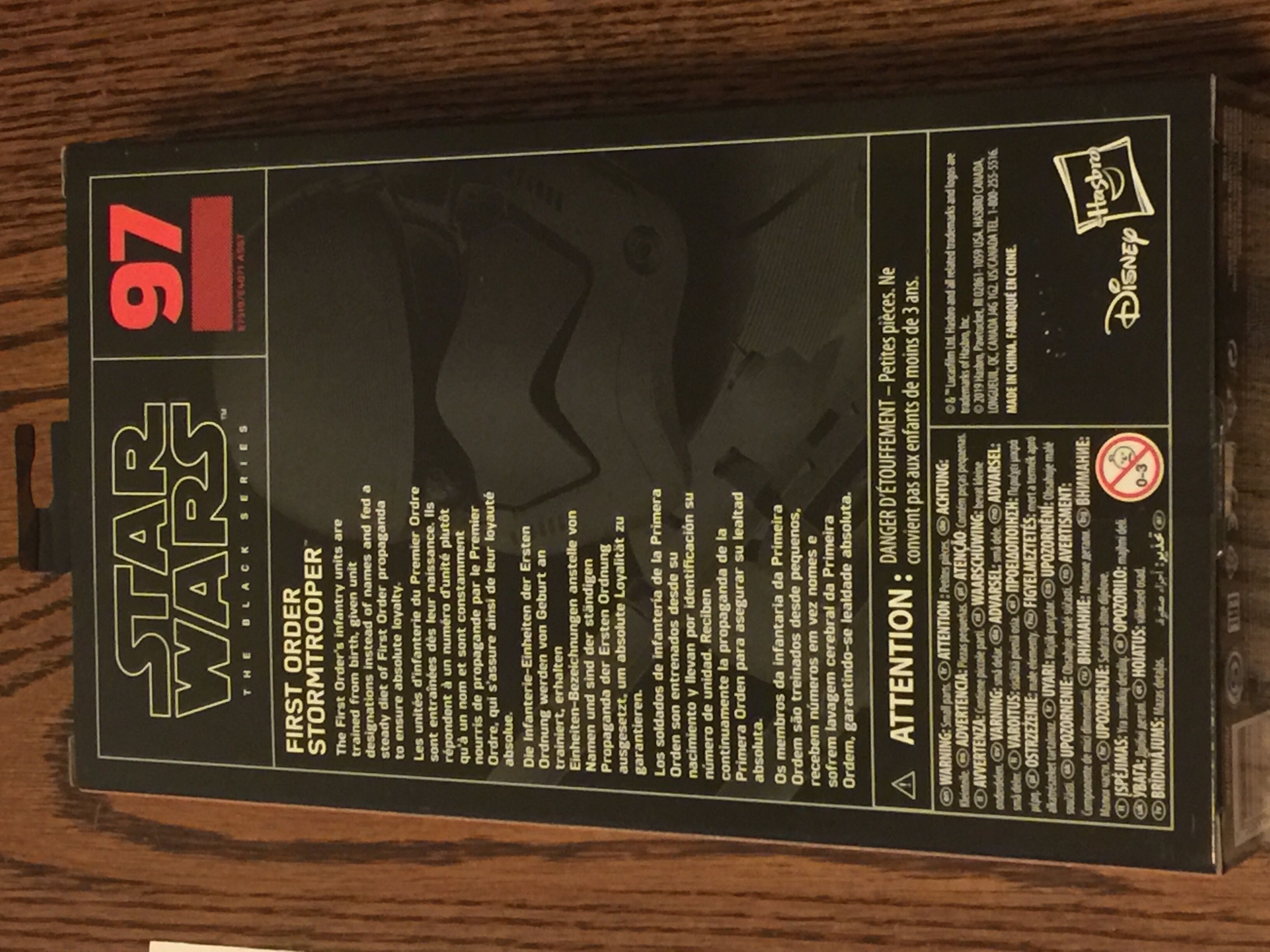 First Order Stormtrooper - Hasbro (Star Wars Episode IX The Rise of Skywalker) action figure collectible [Barcode 630509867158] - Main Image 2