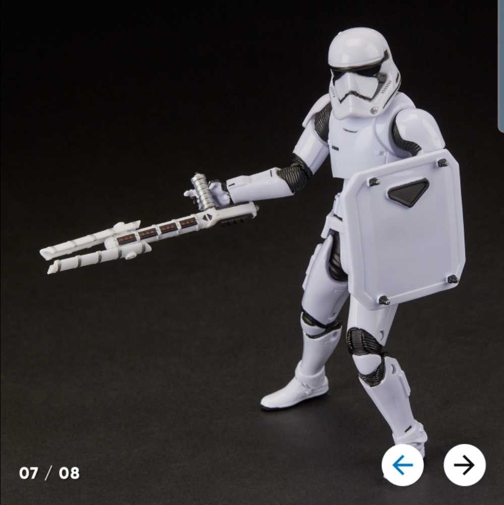 First Order Stormtrooper - Hasbro (Star Wars Episode IX The Rise of Skywalker) action figure collectible [Barcode 630509867158] - Main Image 4