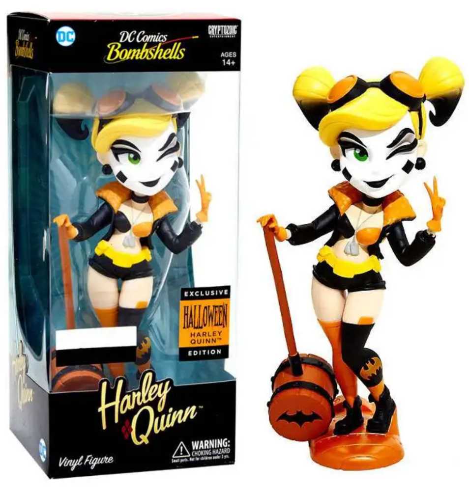 Cryptozoic: Halloween Harley Quinn - Cryptozoic Entertainment (DC Comics Bombshells) action figure collectible [Barcode 814552024830] - Main Image 3