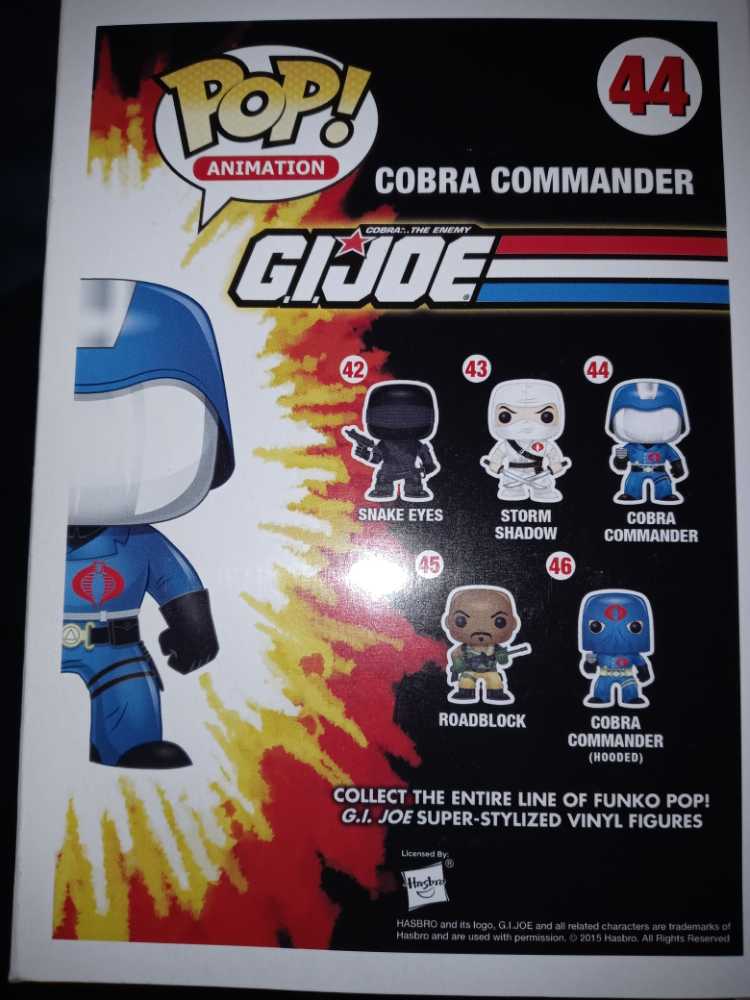 Funko GI Joe: Cobra Commander - Funko (Funko Pop Cartoon) action figure collectible [Barcode 849803061364] - Main Image 2