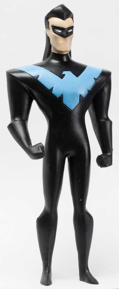 NJCroce DC Comics The New Batman Adventures Nightwing Bendable Figure  - DC Comics (The Batman Adventures) action figure collectible [Barcode 054382039486] - Main Image 3