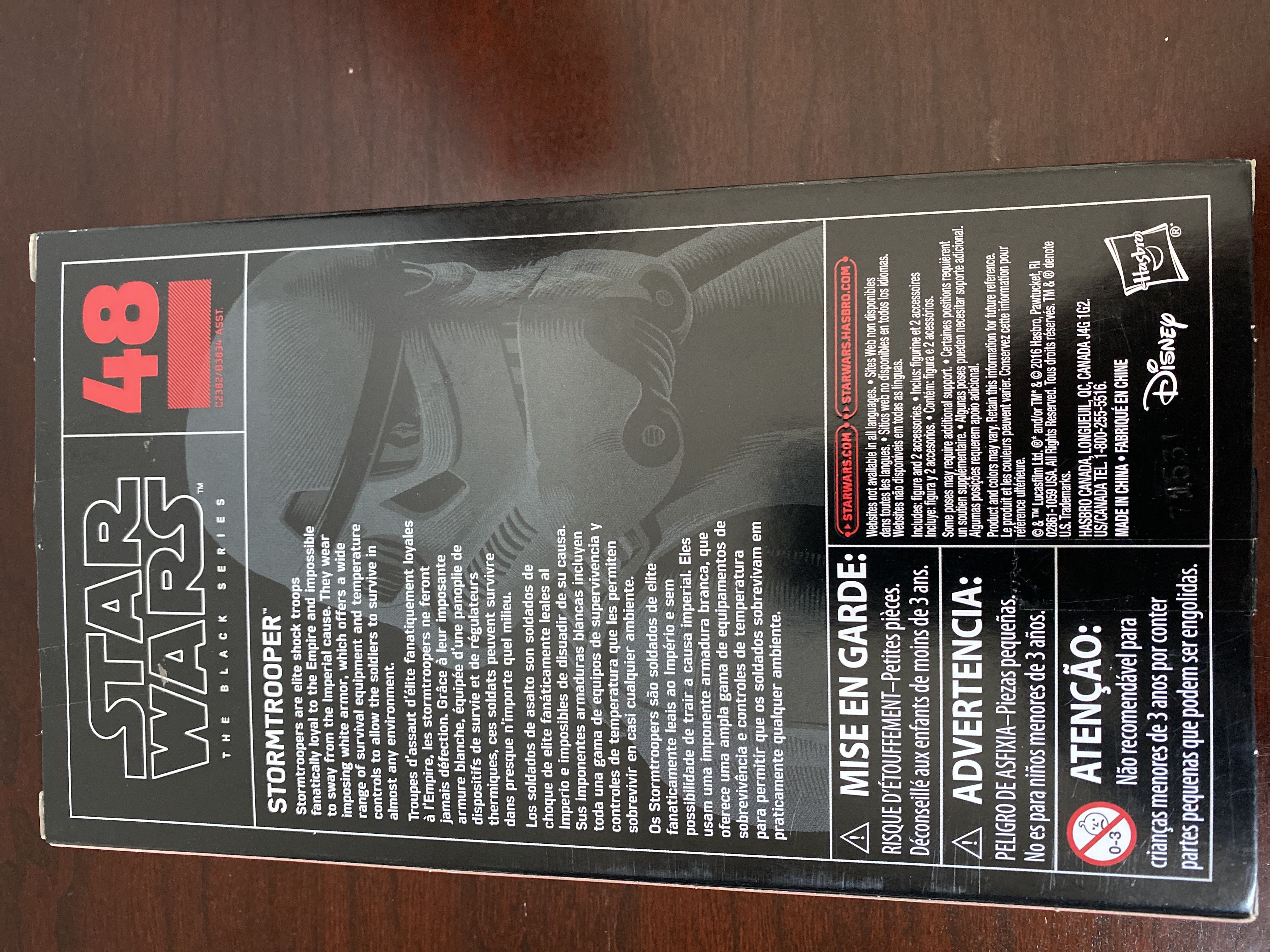 Stormtrooper - Hasbro (Star Wars The Black Series) action figure collectible [Barcode 630509554614] - Main Image 2