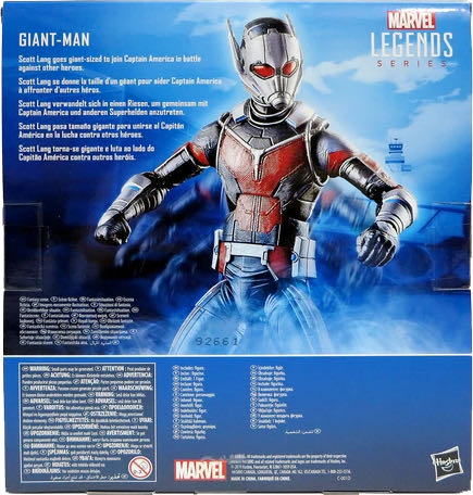 Marvel Avengers: Marvel Legends: Giant-Man Scott Lang (Antman) - Marvel Legends (Superhereos) action figure collectible [Barcode 5010993657827] - Main Image 2
