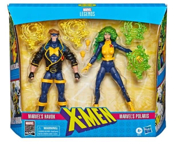 Havok & Polaris - Hasbro - Marvel Legends (Marvel Legends X-Men) action figure collectible - Main Image 4