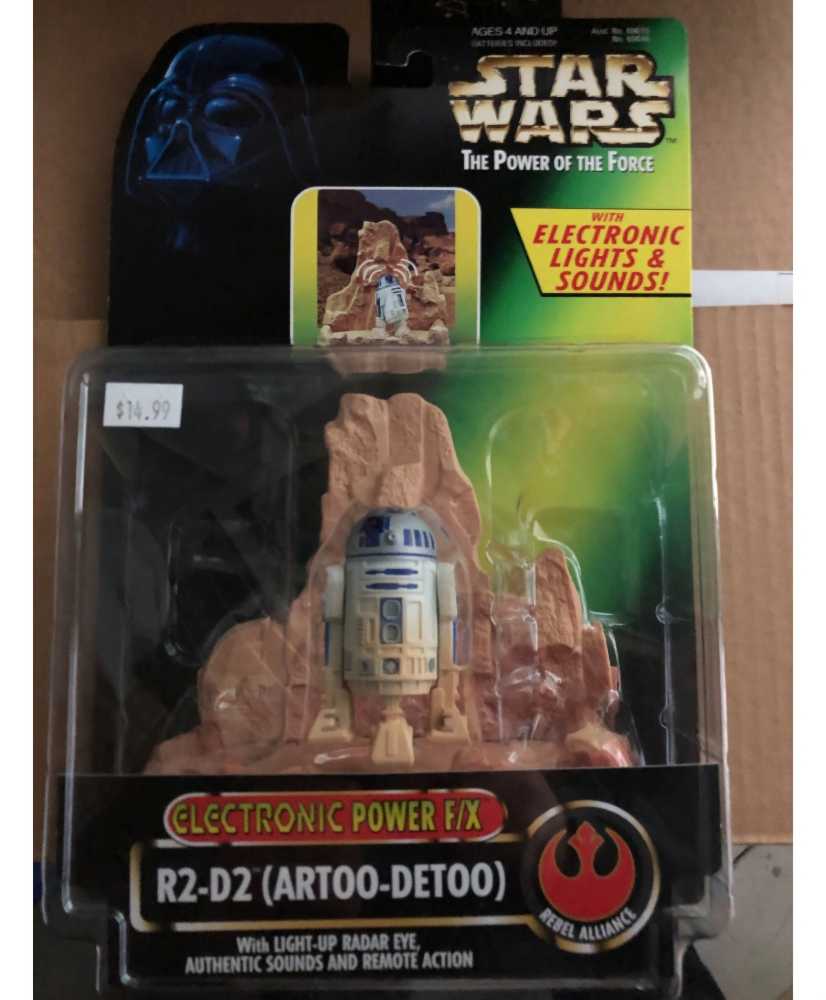 R2-D2 POTF Electronic FX - Kenner (1995-2000 The Power of the Force) action figure collectible - Main Image 2