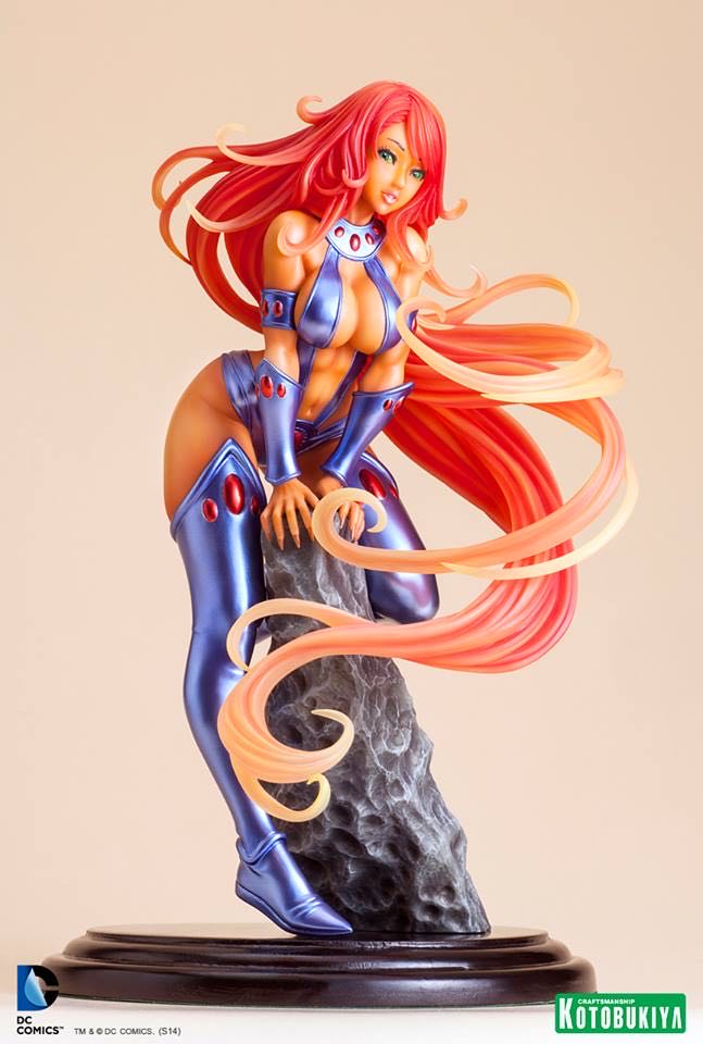 Starfire Bishoujo Statue - DC Comics action figure collectible [Barcode 603259046166] - Main Image 3