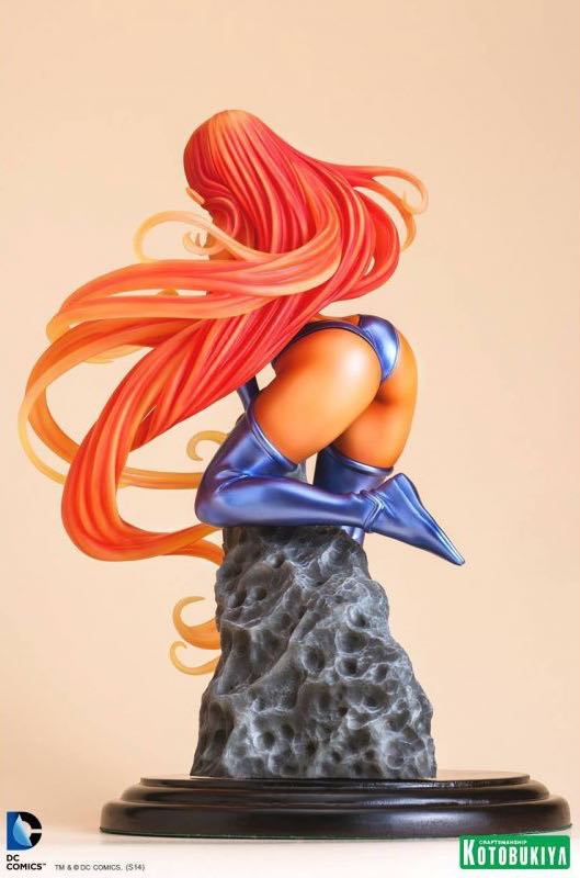 Starfire Bishoujo Statue - DC Comics action figure collectible [Barcode 603259046166] - Main Image 4