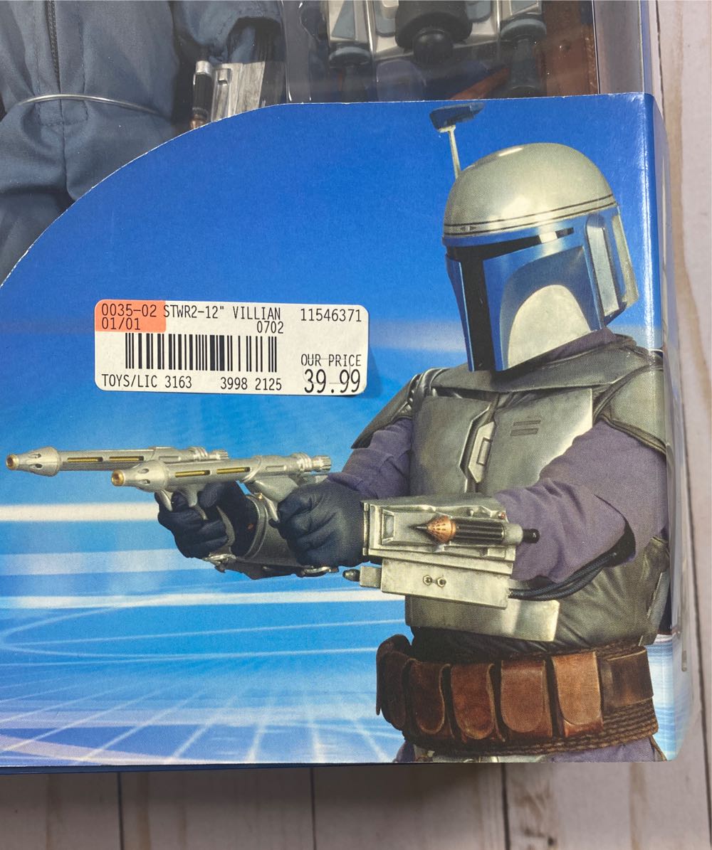 Jango Fett - Hasbro (2002-2003 Star Wars Saga) action figure collectible [Barcode 076930325094] - Main Image 4