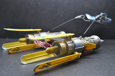 Anakin Skywalker’s Pod Racer (with Blast-Open Directional Vanes) - Hasbro (Star Wars Episode I) action figure collectible [Barcode 076281840970] - Main Image 2