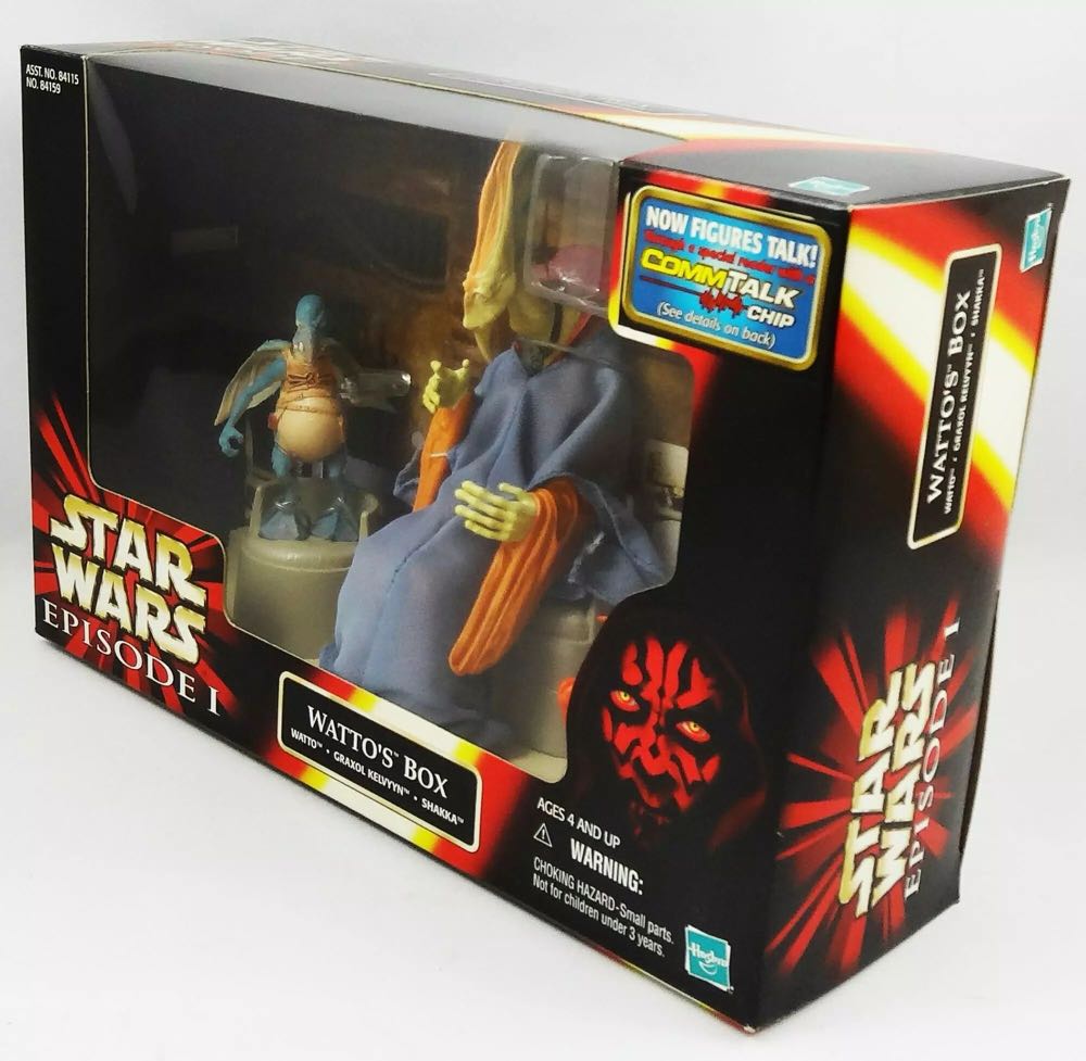 Boxset Figure. Episode1.  Wattos Box - Hasbro (Multipack) action figure collectible [Barcode 076281841595] - Main Image 4