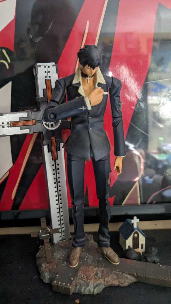 Trigun Thr Planet Gunsmoke Nicolas D Eolfwood  action figure collectible - Main Image 3