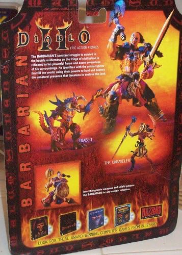 Diablo 2 - Barbarian  action figure collectible - Main Image 2