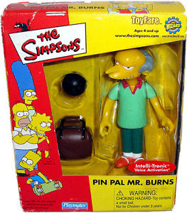 The Simpsons - Pin Pal Mr. Burns  action figure collectible - Main Image 2