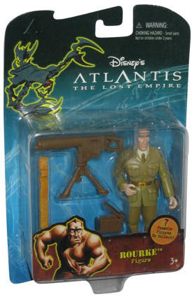 Rourke - Mattel (Atlantis : The Lost Empire) action figure collectible - Main Image 2