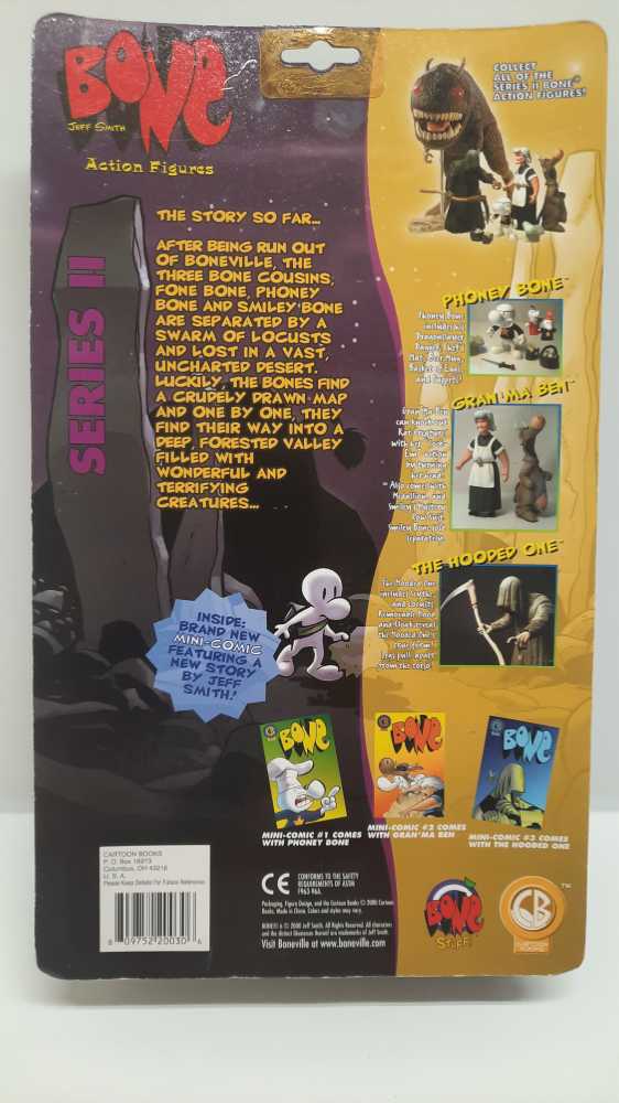 Bone - Hooded One  - Resaurus (Bone) action figure collectible [Barcode 809752200306] - Main Image 2