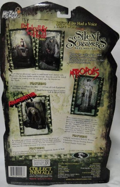 Silent Screamers Reel Masters Frankenstine  action figure collectible - Main Image 2