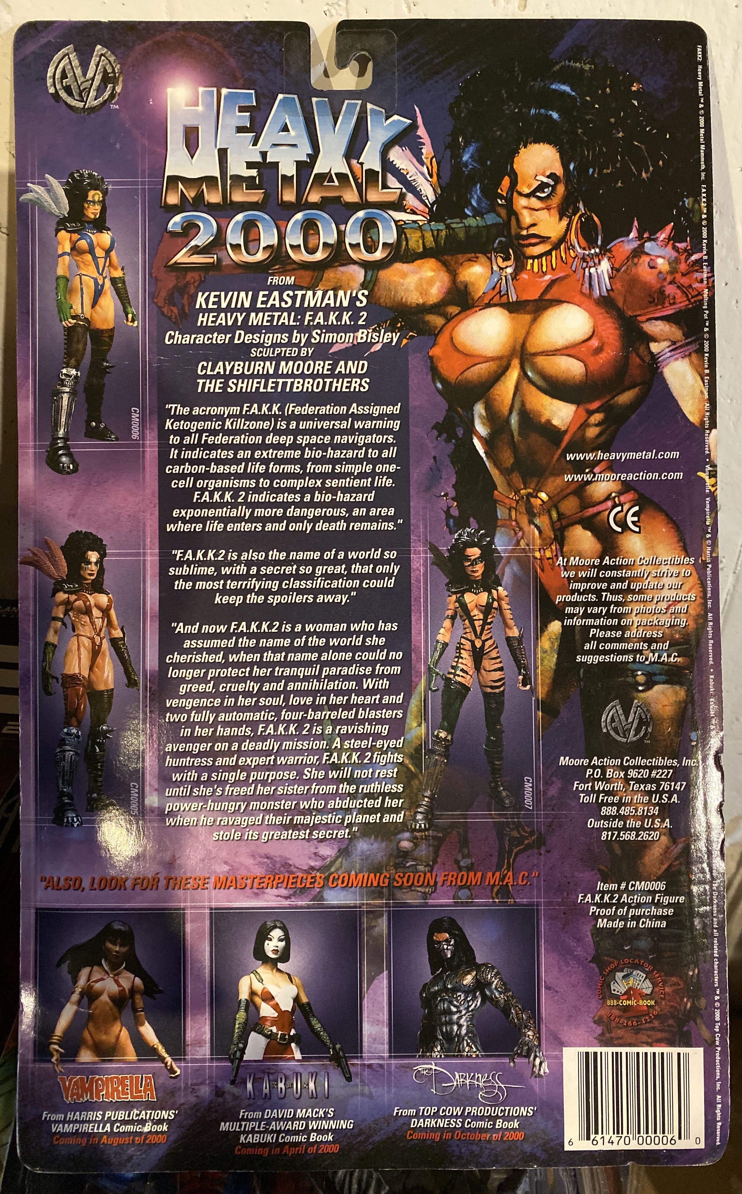 Julie Strain Metal 2000 (Cm0006) - Moore Action Collectibles (Heavy Metal Fakk 2) action figure collectible - Main Image 2