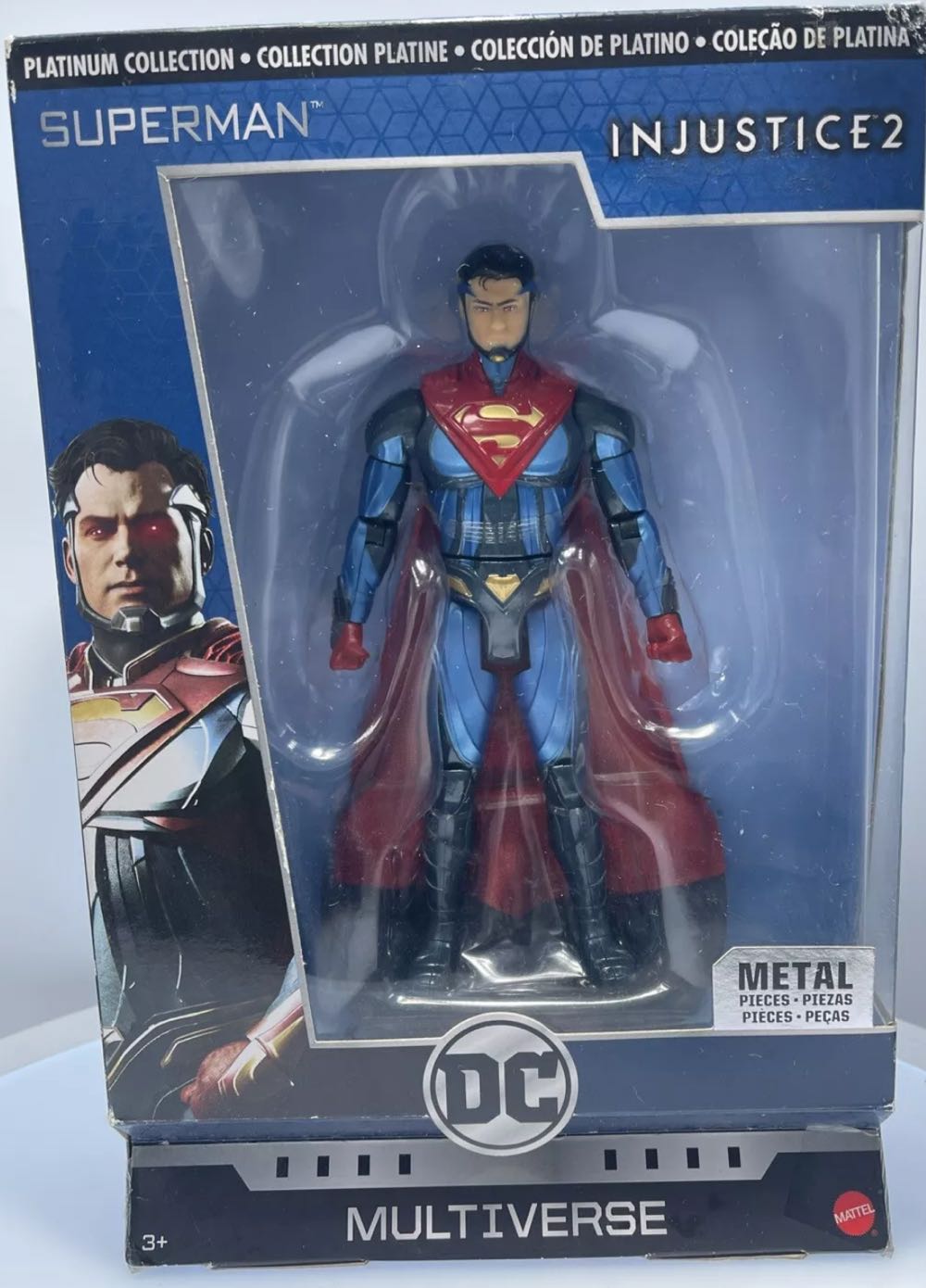 Mattel DC Comics Multiverse Injustice 2 - Superman - DC Mattel (Dc Multiverse Injustice 2) action figure collectible [Barcode 887961611380] - Main Image 3