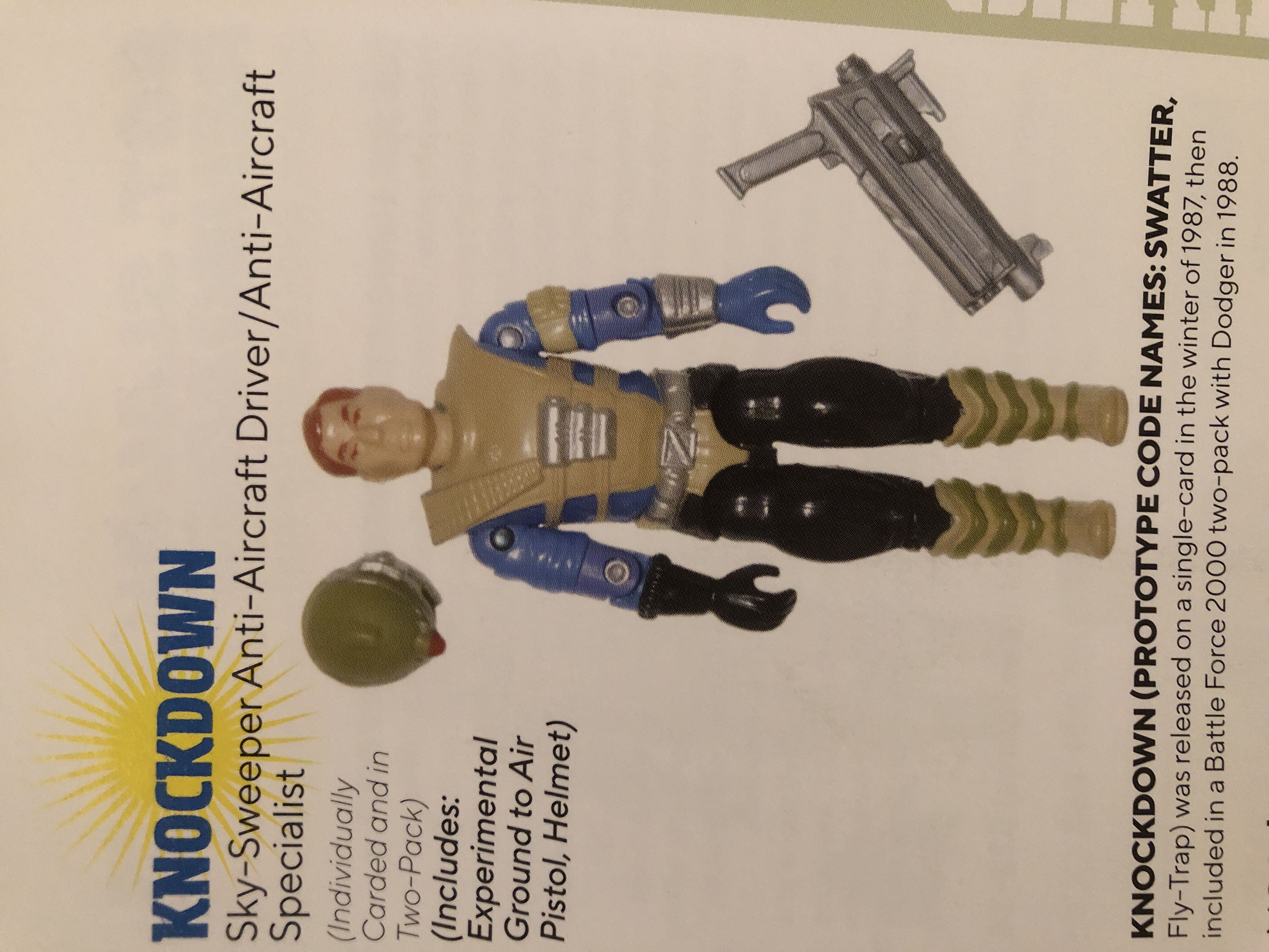 GI Joe - Knockdown (v1) - Hasbro (GI Joe Vintage) action figure collectible - Main Image 2