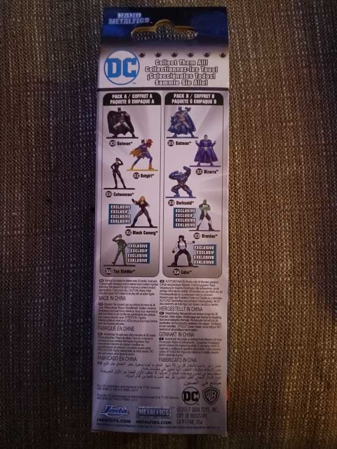 DC Nano MetalFigs  action figure collectible [Barcode 801310844076] - Main Image 2