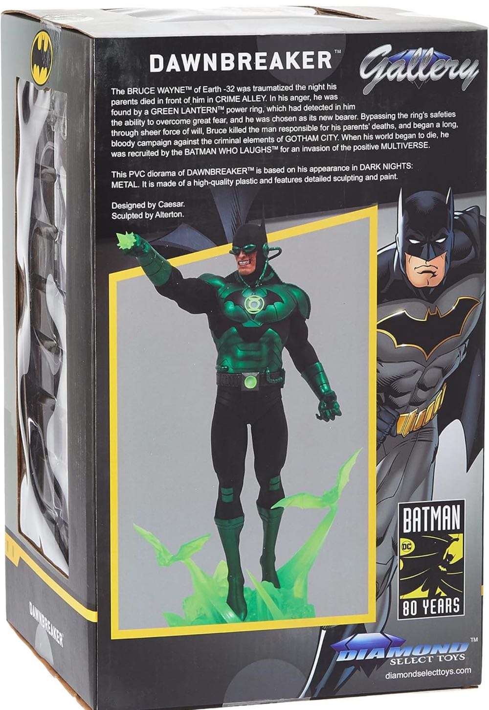 DC Gallery Dawnbreaker - Diamond Select Toys (Diamond Select: Gallery) action figure collectible [Barcode 699788834039] - Main Image 4