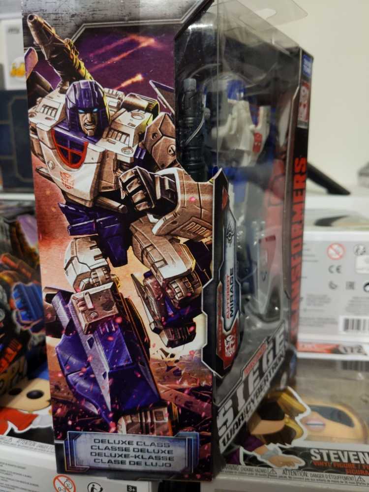 WFC-S43 Mirage - Hasbro / Takara Tomy (Transformers: Seige War For Cybertron) action figure collectible [Barcode 630509847020] - Main Image 4