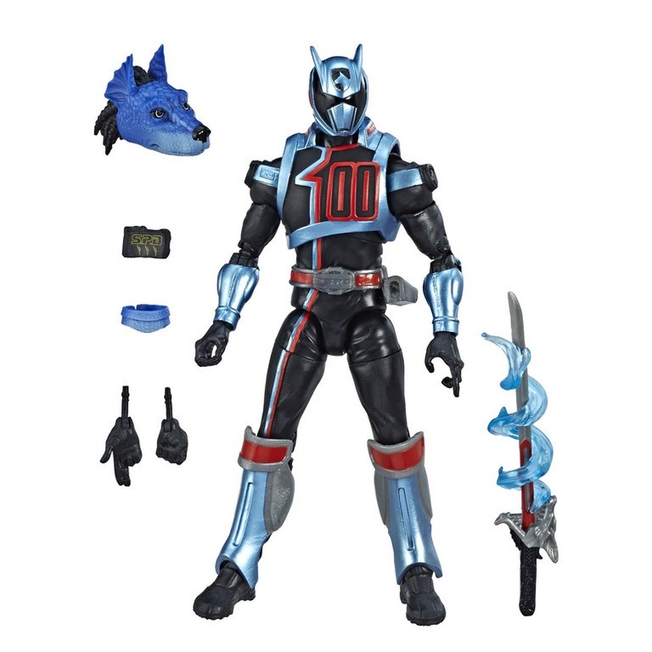 Mighty Morphin Power Rangers Lightning Collection S.P.D. - Shadow Ranger - Hasbro (Lightning Collection) action figure collectible [Barcode 630509808380] - Main Image 2