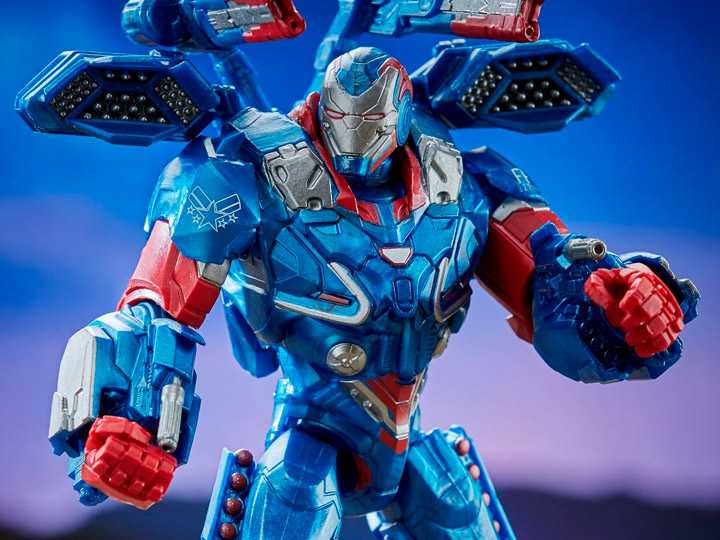 War Machine Iron Patriot - James “Rhodey” Rhodes (Avengers Endgame) - Hasbro (Marvel Legends) action figure collectible [Barcode 630509856152] - Main Image 3