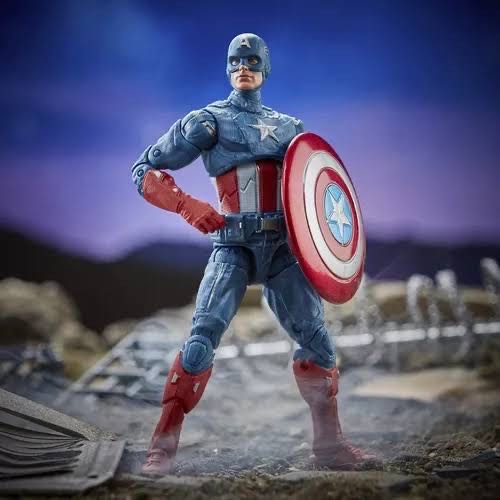 Captain America - Hasbro (Avengers: Endgame) action figure collectible [Barcode 630509856169] - Main Image 4
