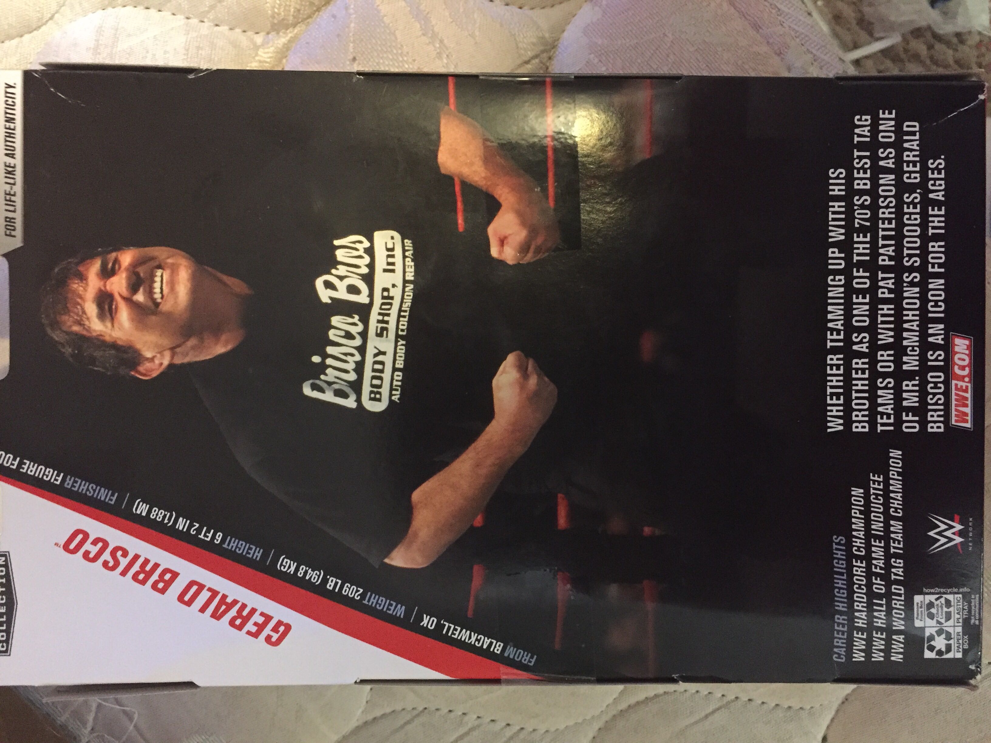 Gerald Brisco - Mattel Inc (Elite Collection) action figure collectible [Barcode 887961794014] - Main Image 2