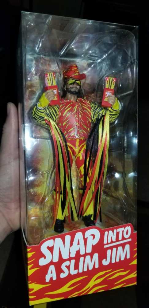 WWE Elite Series Slim Jim Macho Man Randy Savage SDCC 2019 - Mattel (WWE Mattel Elite Series SDCC 2019 Exclusive) action figure collectible [Barcode 887961834314] - Main Image 3
