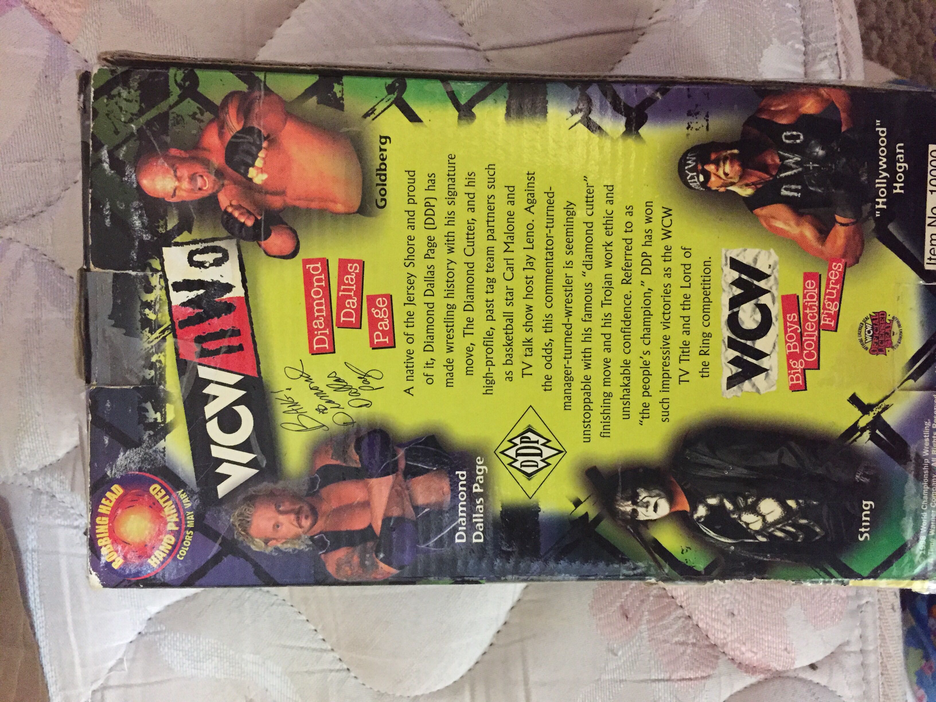 Diamond Dallas Page Bobble Head - Key Interprises action figure collectible [Barcode 674284100000] - Main Image 2