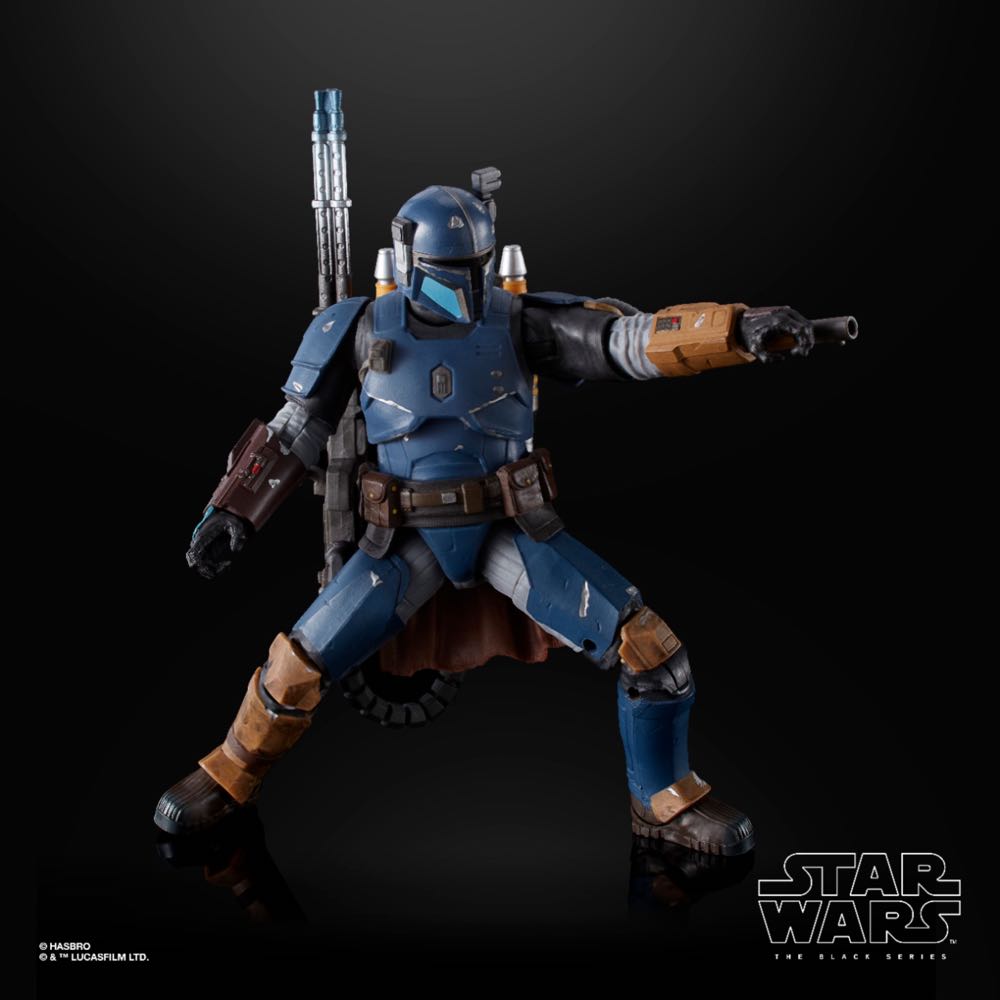 TBS3 6”: The Mandalorian: Heavy Infantry Mandalorian - Hasbro (Star Wars Black Series) (Star Wars The Black Series 6”) action figure collectible [Barcode 630509862061] - Main Image 4